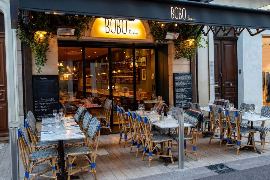 bobo bistro restaurant in cannes