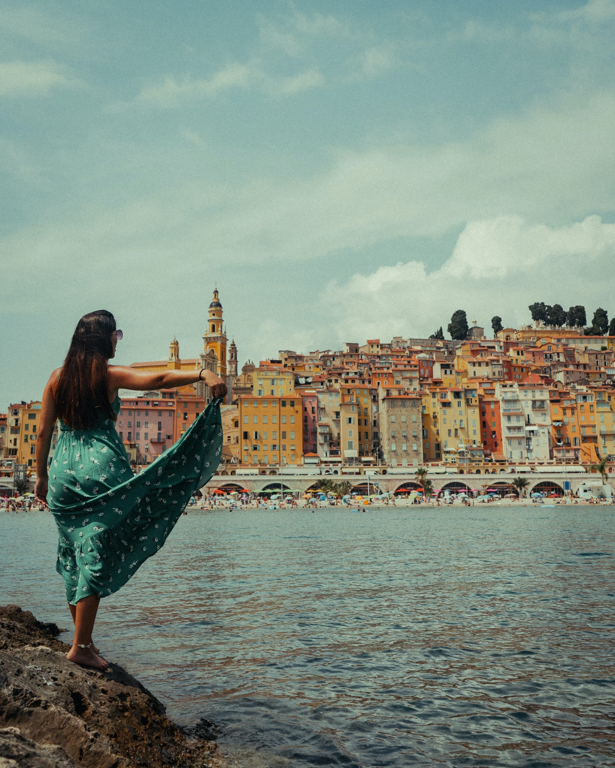 menton form italy by train